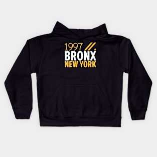 Bronx NY Birth Year Collection - Represent Your Roots 1997 in Style Kids Hoodie